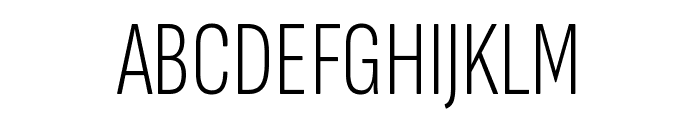 Sofia Sans Extra Condensed 300 Font UPPERCASE