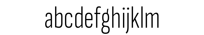 Sofia Sans Extra Condensed 300 Font LOWERCASE