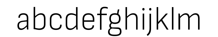 Sofia Sans Semi Condensed 300 Font LOWERCASE