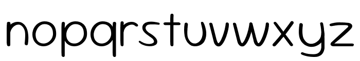 Sour Gummy 200 Font LOWERCASE