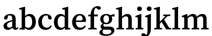 Source Serif Pro 600 Font LOWERCASE