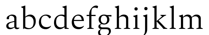 Spectral 300 Font LOWERCASE