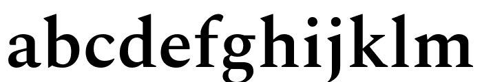 Spectral 600 Font LOWERCASE