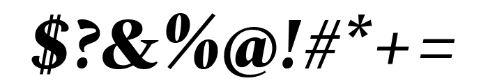 Spectral 800italic Font OTHER CHARS