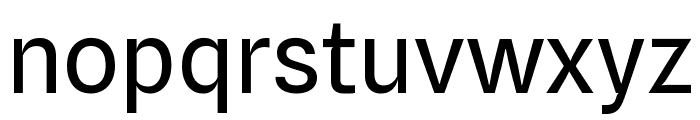 Spline Sans Regular Font LOWERCASE