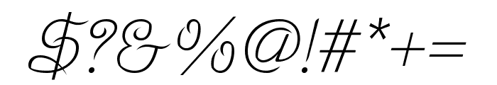Srisakdi regular Font OTHER CHARS