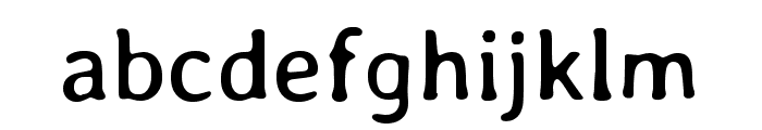 Stylish regular Font LOWERCASE