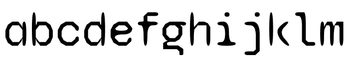 Syne Mono Regular Font LOWERCASE