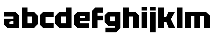 Tektur 800 Font LOWERCASE