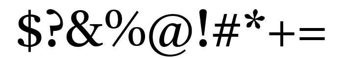 Tiro Devanagari Sanskrit Regular Font OTHER CHARS