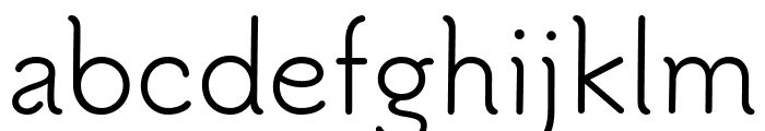 Tsukimi Rounded Regular Font LOWERCASE