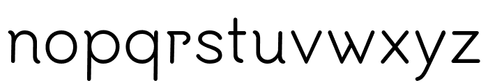 Tsukimi Rounded Regular Font LOWERCASE