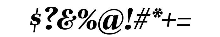 Unna 700italic Font OTHER CHARS