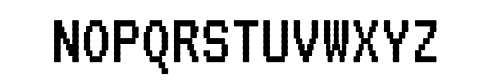 VT323 regular Font UPPERCASE