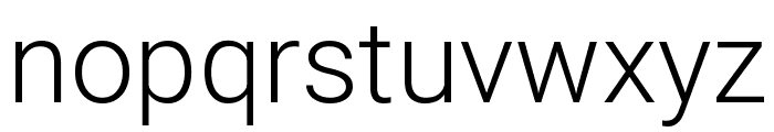 Vazirmatn 200 Font LOWERCASE