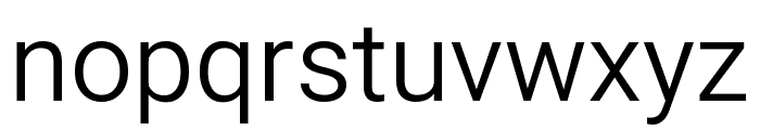 Vazirmatn 300 Font LOWERCASE