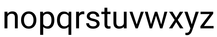 Vazirmatn Regular Font LOWERCASE