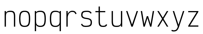 Victor Mono 100 Font LOWERCASE