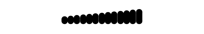 Wavefont 900 Font LOWERCASE