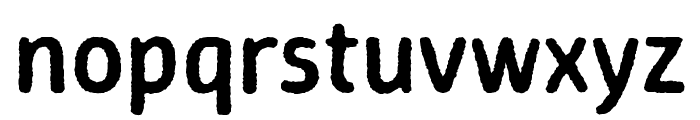 Winky Rough 500 Font LOWERCASE