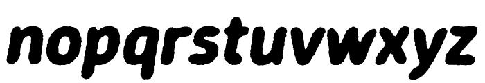 Winky Rough 700italic Font LOWERCASE