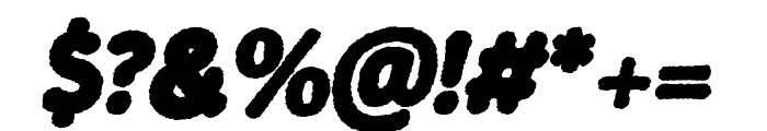 Winky Rough 900italic Font OTHER CHARS