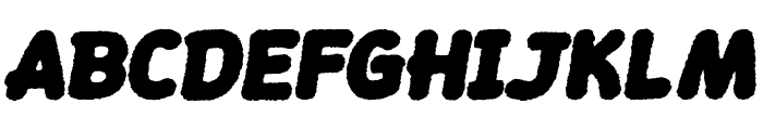 Winky Rough 900italic Font UPPERCASE