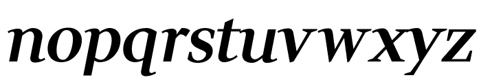 Wittgenstein 600italic Font LOWERCASE