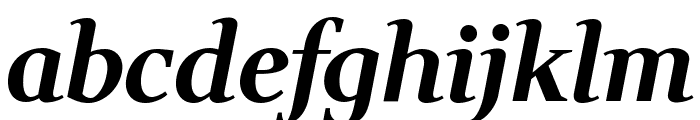 Wittgenstein 700italic Font LOWERCASE