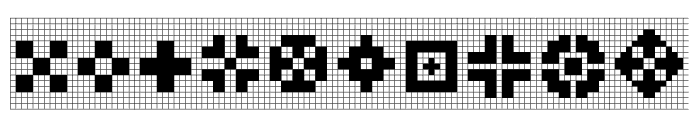 Yarndings 12 Charted Regular Font OTHER CHARS