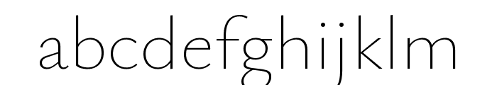 Ysabeau 100 Font LOWERCASE