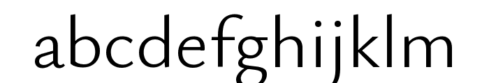 Ysabeau 300 Font LOWERCASE