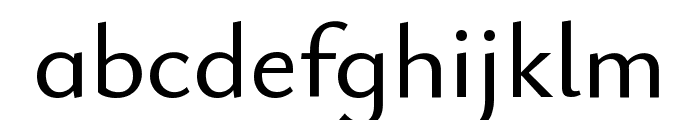 Ysabeau Infant 500 Font LOWERCASE