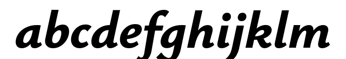 Ysabeau Infant 800italic Font LOWERCASE