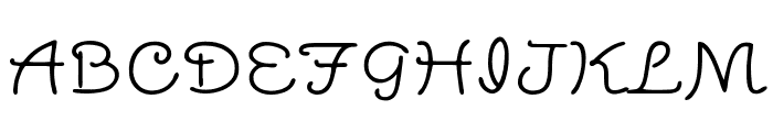 Yuji Hentaigana Akari Regular Font UPPERCASE