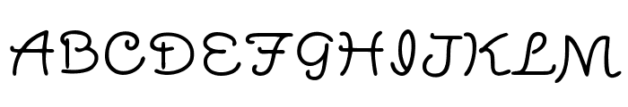 Yuji Hentaigana Akebono Regular Font LOWERCASE