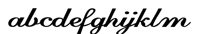 GoldenGate-ExtraexpandedBold Font LOWERCASE