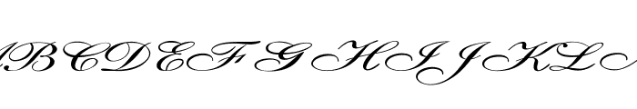GoldenGate-ExtraexpandedItalic Font UPPERCASE