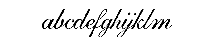 GoldenGate-Italic Font LOWERCASE