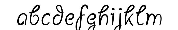 Goldenrod Font LOWERCASE