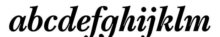 Good Wood Bold Italic Font LOWERCASE