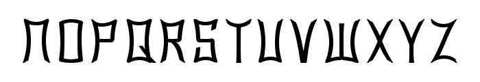 Gorgan-Bold Font UPPERCASE