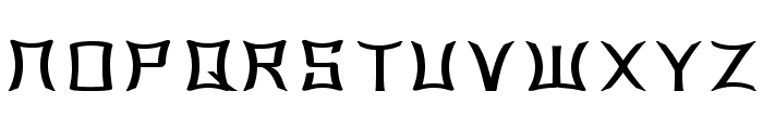 Gorgan-ExtraexpandedBold Font UPPERCASE