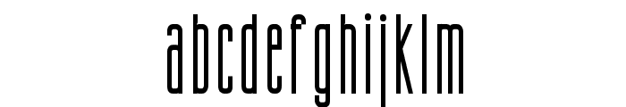 Gorgio Condensed Bold Font LOWERCASE