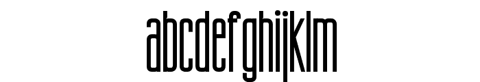Gorgio Extended Bold Font LOWERCASE