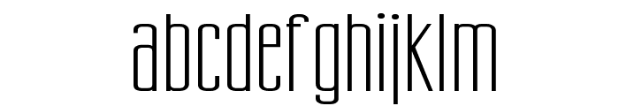 Gorgio Extended Normal Font LOWERCASE