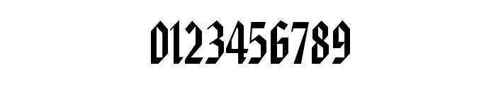 Gothic 32 Condensed Normal Font OTHER CHARS