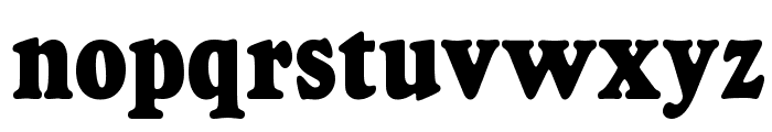 Goudy-Heavyface-Cd-Regular Font LOWERCASE