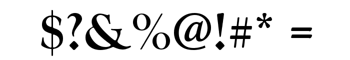 Goudy-Old-Style-Bold Font OTHER CHARS