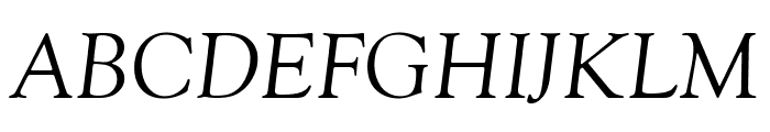 Goudy-Old-Style-Italic Font UPPERCASE